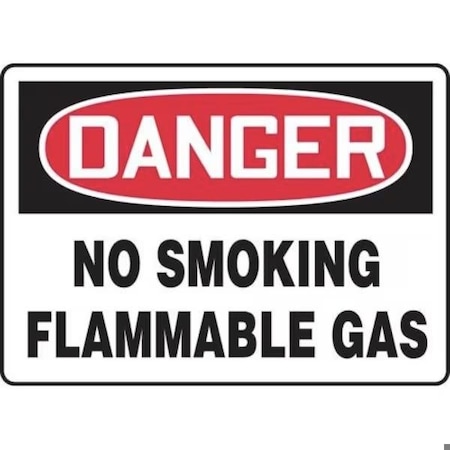 Accuform OSHA DANGER SAFETY SIGN NO SMOKING MCHG073XV MCHG073XV